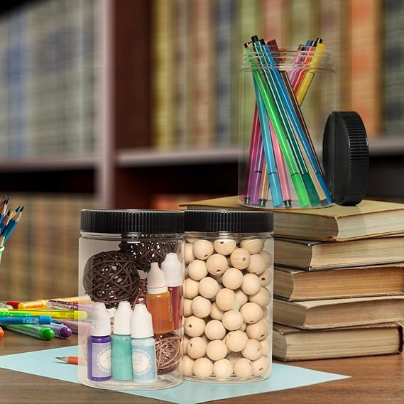 Heavy-Duty Multipurpose Jars – 350ML / 62MM | Premium Storage Solution