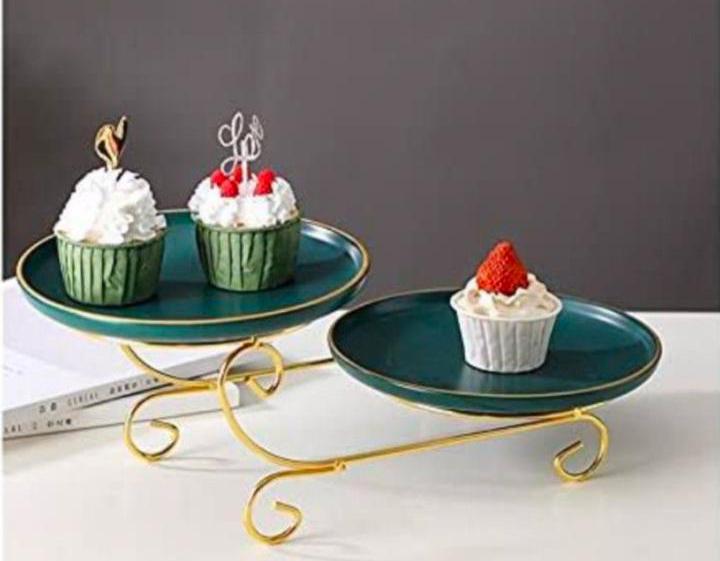 Dessert Organizer stand with or without plates/ Pastry Stands/ Cake stands