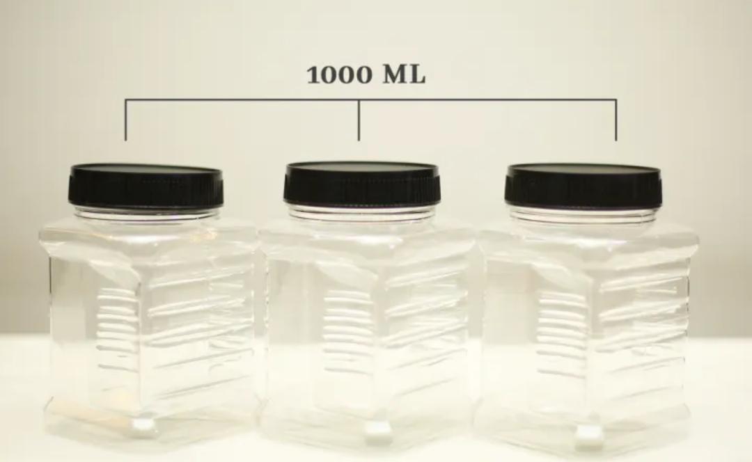 Bulk Storage Jars – 1900ML & 1000ML | Ideal for Oils, Grains, and Dry Goods