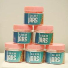 Galaxy Jars - 800ml, 500ml, 250ml | BPA-Free Storage Containers in 5 Elegant Colors (Blue, Red, White, Green, Pink) | Airtight, Multipurpose, Jars for Kitchen, Spices & Dry Food With Spoon"