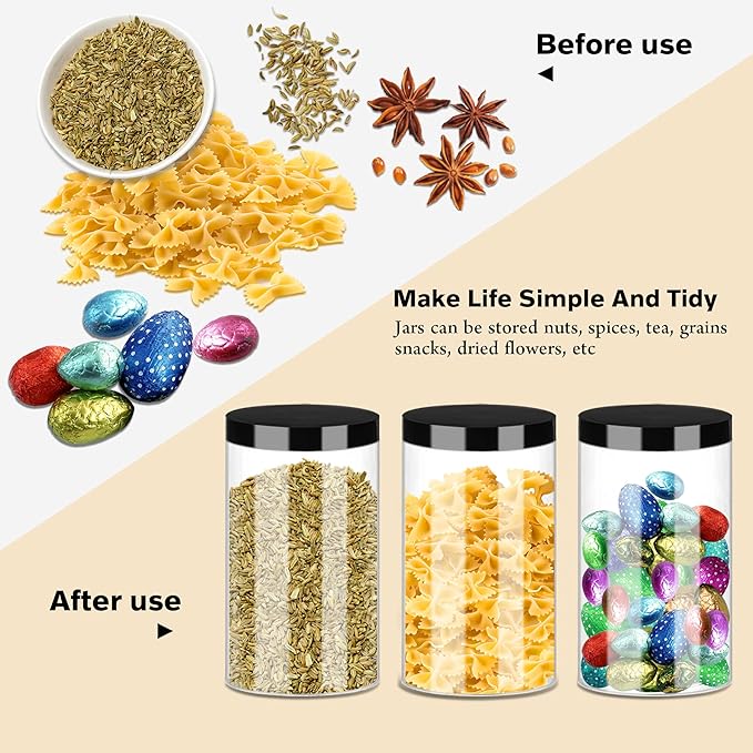 Heavy-Duty Multipurpose Jars – 350ML / 62MM | Premium Storage Solution