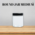 Round Jar Medium - SRJ-812 Carton [210pc]