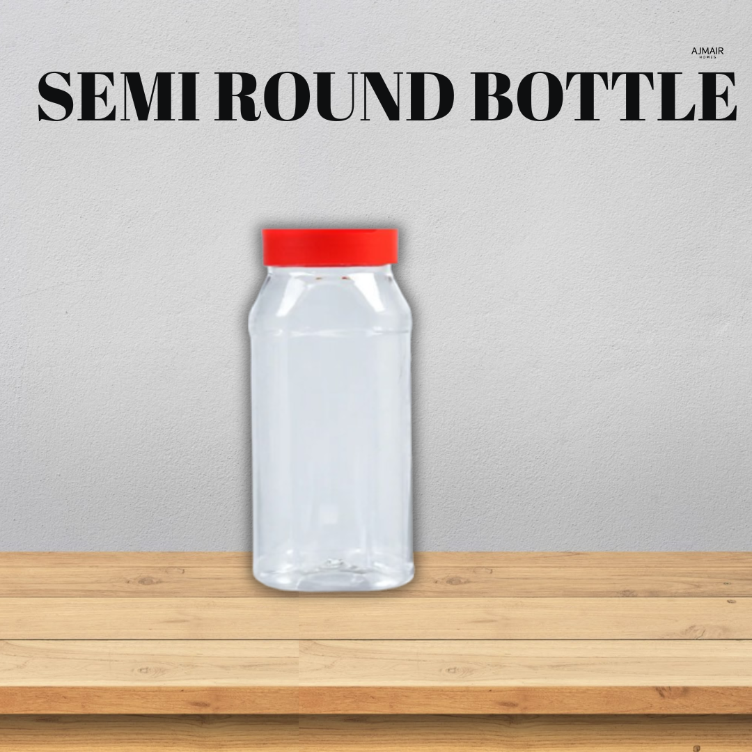 Semi Round Bottle 62mm- SJ-624 Carton [200pc]
