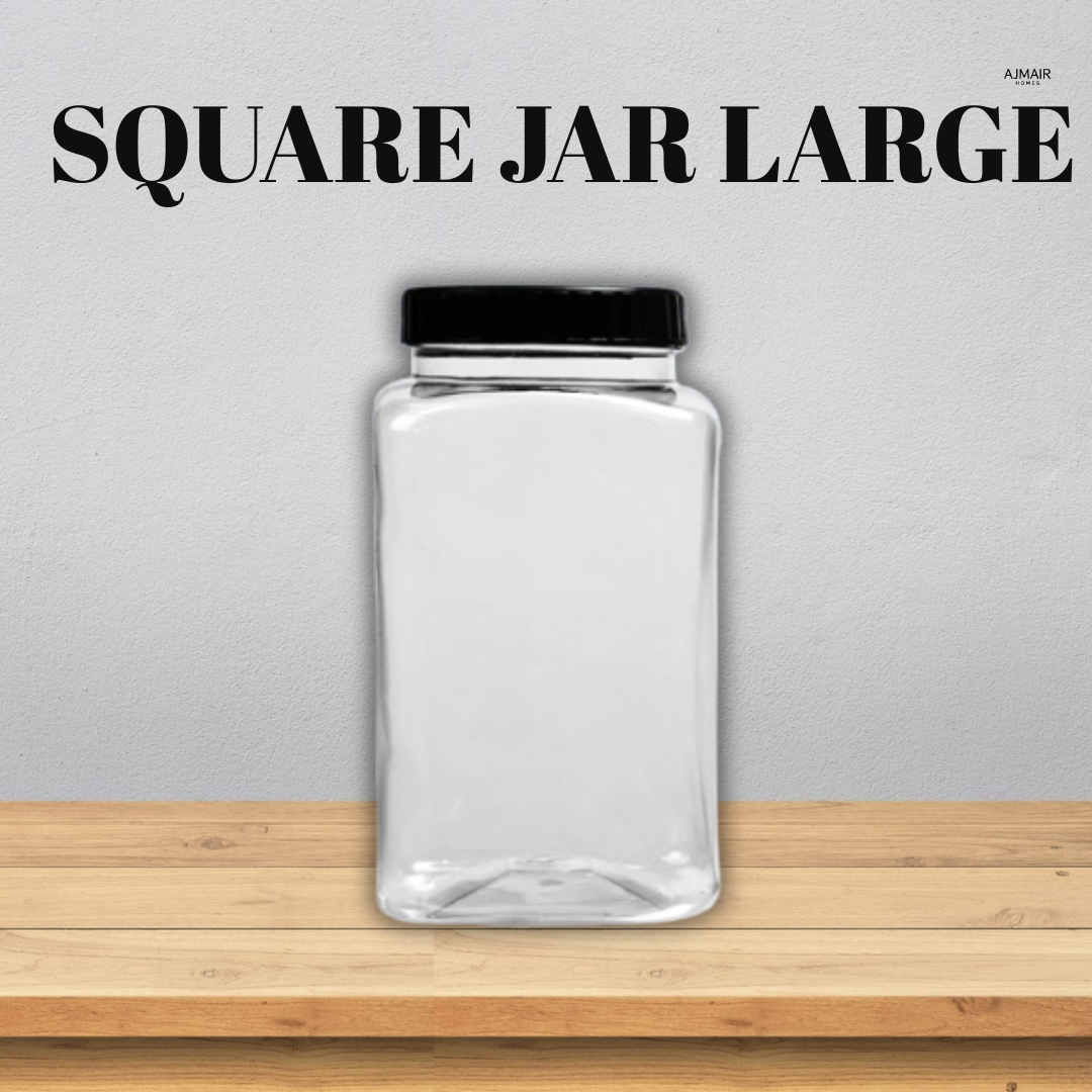Square Jar Large - SQJ-811 Quantity [100pc]